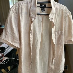 Pack of 3 Summer beach pool casual coastal button down short sleeve shirts